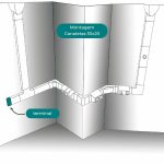 Canaleta para fios Parcus - 55x20 acessórios - Terminal