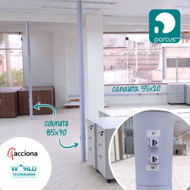 Obra Canaleta para fios ACCIONA WT Service