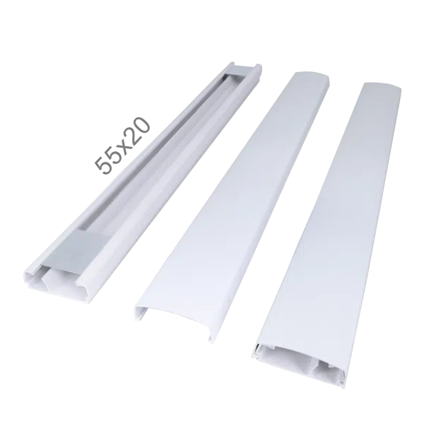 Canaleta 55×20 Branca – Parcus Design