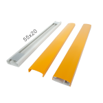 Canaleta para fios 55x20 Laranja