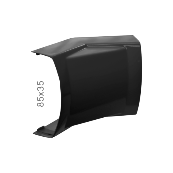 Curva Interna 135° preta 85x35