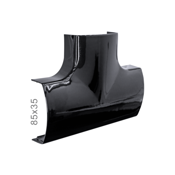 T Horizontal Raiado 85x35 Preto