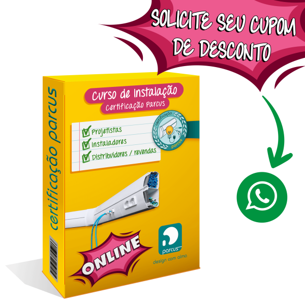 Curso Instalação de canaletas para fios – Sistema ARC – Parcus