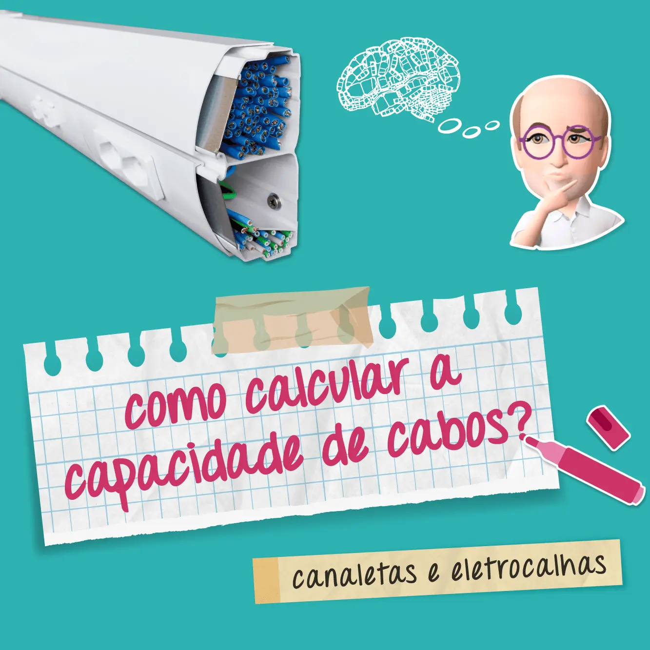 Como calcular capacidade de cabos de canaletas para fios e eletrocalhas com dimensionamento correto
